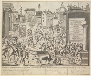 Grande peste de Milan, 1630, vers 1835 - Unbekannt