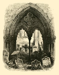 Grand portail, Abbaye de Crowland, 1890 - Unbekannt