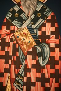 (détail) Icône orthodoxe grecque, Thessalonique, Grèce - Unbekannt