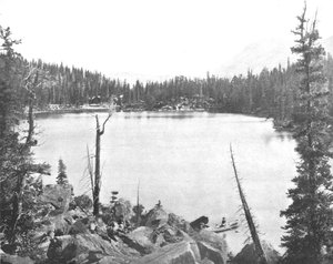 Lac Vert, Colorado, USA, vers 1900 - Unbekannt