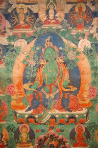 Green Tara tangka, Budapest, Hongrie - Unbekannt