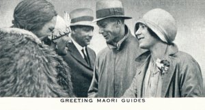 Salutation des guides maoris, 1927 1937 - Unbekannt