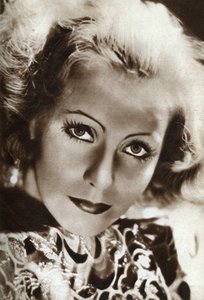 Greta Garbo, actrice suédoise, 1933