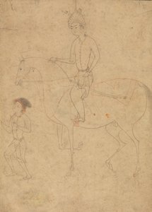 Palefrenier et cavalier, 1540-50