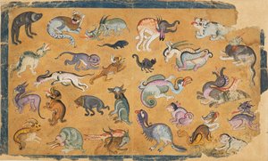Animaux grotesques, 18ème-19ème siècle - Unbekannt