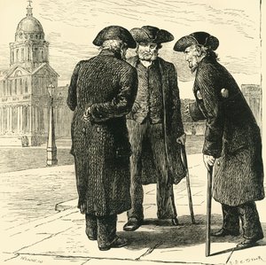 Groupe de pensionnaires de Greenwich, vers 1878 - Unbekannt