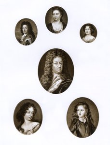 Groupe de portraits royaux, fin XVIIe - début XVIIIe siècle 1906 - Unbekannt