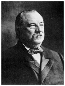 Grover Cleveland, 22e et 24e président des États-Unis, 19e siècle - Unbekannt