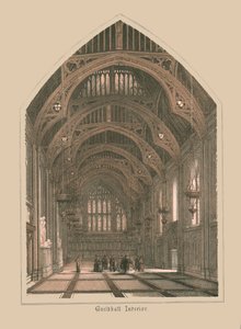 Intérieur de la Guild Hall, 1886 - Unbekannt