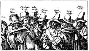 Guy Fawkes et les comploteurs de la poudre, 1605 - Unbekannt