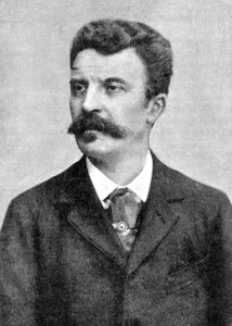 Guy de Maupassant 1850-1893, écrivain français, début du 20ème siècle