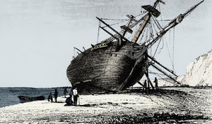 HMS Beagle échoué, Rio Santa Cruz, Patagonie, Amérique du Sud - Unbekannt