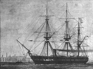 H.M.S. Challenger, commissionnée pour sa...croisière d