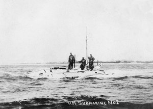 Sous-marin HM No1, vers 1908 - Unbekannt