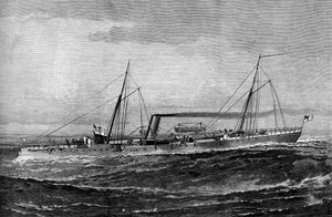 Canonnière torpilleuse HM Rattlesnake, 1887 - Unbekannt