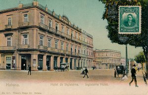 Habana. Hôtel de Inglaterra. -Hôtel Inglaterra, Cuba, vers 1910 - Unbekannt