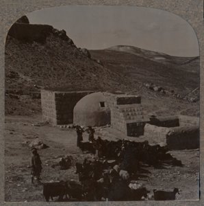 Auberge à mi-chemin du voyage de Jéricho, vers 1900 - Unbekannt