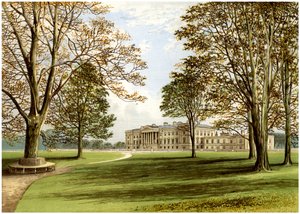 Palais de Hamilton, South Lanarkshire, Écosse, maison du duc de Hamilton, vers 1880 - Unbekannt