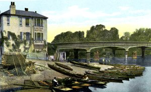 Pont de Hampton Court, Londres, XXe siècle - Unbekannt
