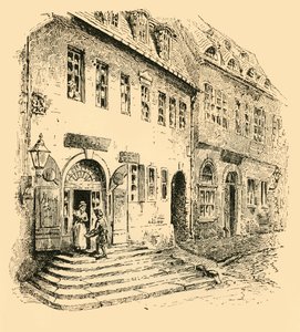 Lieu de naissance de Haendel, Halle, Saxe, 1907