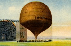 Ballon de recherche en altitude de Hans Bartsch von Sigsfeld, 1932