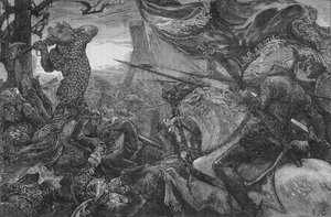 Harold à la bataille de Hastings, 1066 - Unbekannt