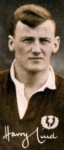 Harry Lind 1906-1986, joueur international de rugby écossais, 1935 - Unbekannt