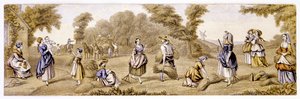 Temps de récolte, vers 1855 - Unbekannt