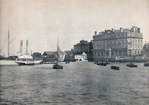 Harwich - Le quai et le Grand Hôtel de l