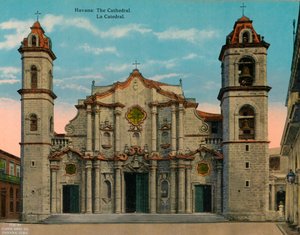 Cathédrale de La Havane, Cuba, vers 1920 - Unbekannt