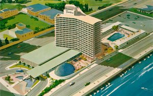 Hôtel Riviera de La Havane, La Havane, Cuba, vers 1957