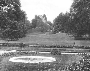 Château de Hawarden, Flintshire, Pays de Galles, 1894