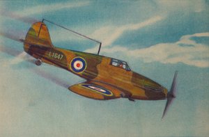 Chasseur Hawker Hurricane, vers 1944