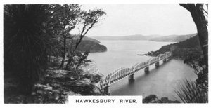 Rivière Hawkesbury, Australie, 1928 - Unbekannt