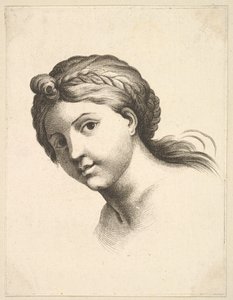 Tête de Femme, du Livre de Têtes Gravées d