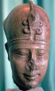 Tête du pharaon Téos, 4e siècle av. J.-C.
