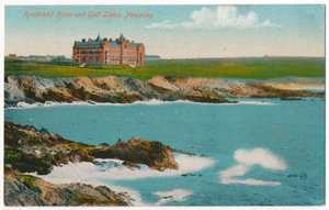 Hôtel Headland et parcours de golf, Newquay, vers 1910 - Unbekannt