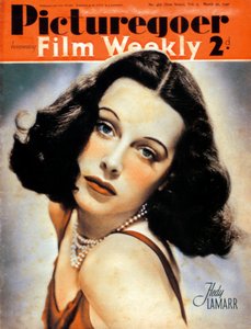 Hedy Lamarr 1914-2000, actrice américaine née en Autriche, 1940