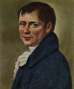 Heinrich von Kleist 1777-1811 - Peinture de Graff