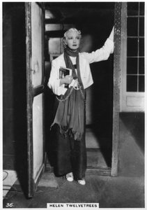 Helen Twelvetrees, actrice américaine de théâtre et de cinéma, vers 1938