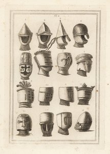 Casques des grands sceaux des rois et barons - Unbekannt