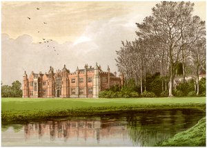 Hengrave Hall, Suffolk, maison de la famille Gage, vers 1880 - Unbekannt