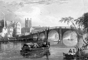 Pont de Henley, Henley-on-Thames, Londres, 1803 - Unbekannt
