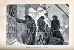 Henri IV faisant pénitence à Canossa, 1882