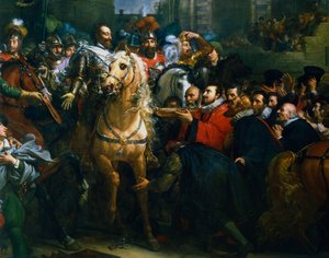 Henri IV de France entrant à Paris, 22 mars 1594, 19e siècle - Unbekannt