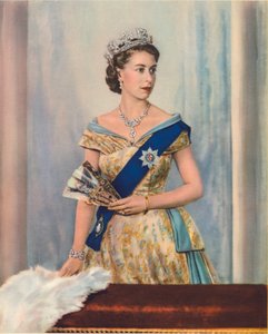 Sa Majesté la Reine Elizabeth II, vers 1953