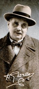 Herbert George HG Wells 1866-1946, écrivain anglais, 1935 - Unbekannt