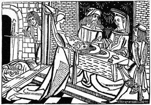 Hérodiade avec la tête de Jean-Baptiste, 1488 - Unbekannt