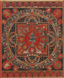 Mandala Hevajra, 15e siècle