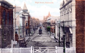 High Street, Fremantle, Australie, c1900s - Unbekannt